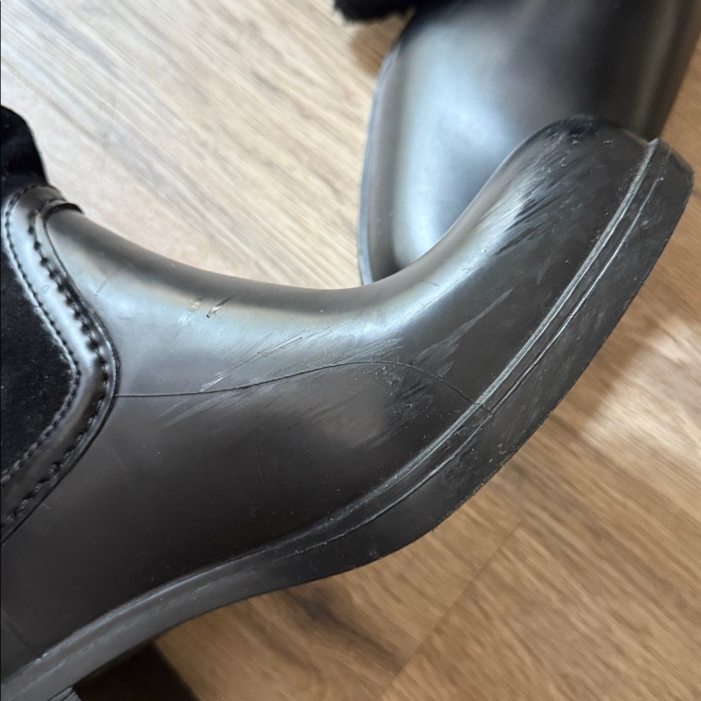 COACH ZANA A9172 Black Women's Boots With Fur - Picture 16 of 16